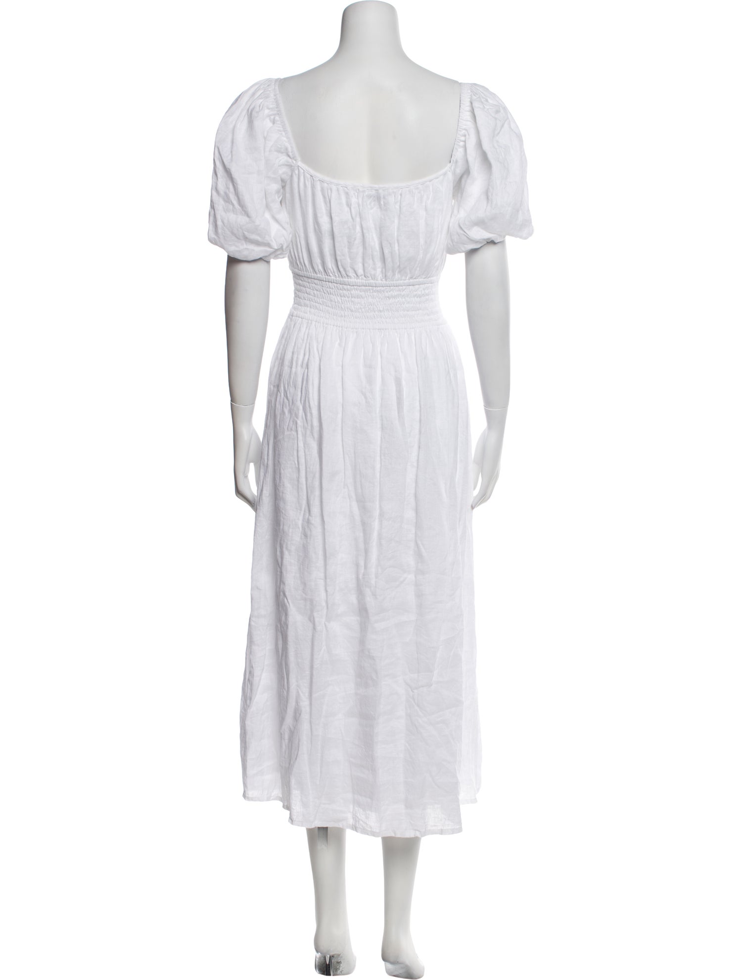 Faithfull The Brand Linen Long Dress